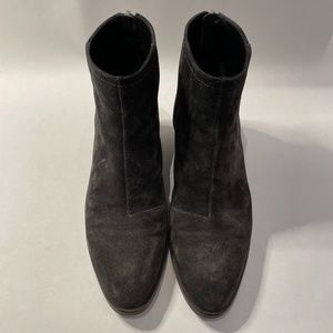 Rag & Bone Wesley - ND Ann Gray Suede Boots or Booties, Size 7.5